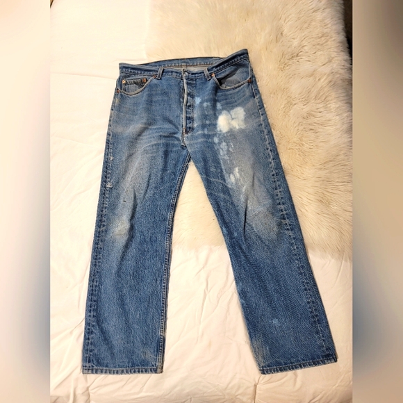 Levi's Other - Vintage 501 Levi's 40x32